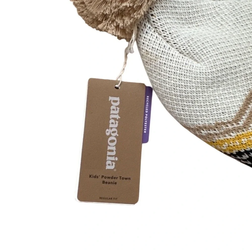 Patagonia Youth Powder Town Beanie NWT‎